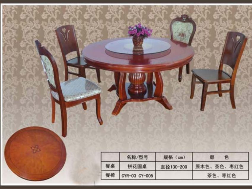 點擊查看詳細信息<br>標(biāo)題：餐桌系列 閱讀次數(shù)：1168